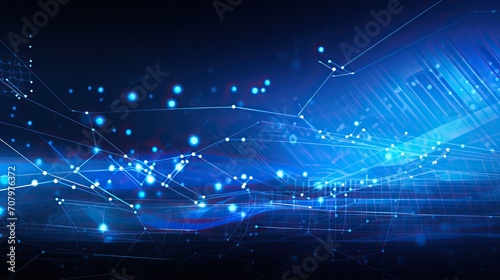 business concept. global internet work.technological background with high tech digital data,Illustration of data technology. Abstract background with dynamic waves.,