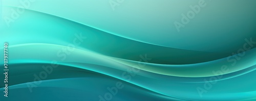 Teal gradient background with hologram effect 