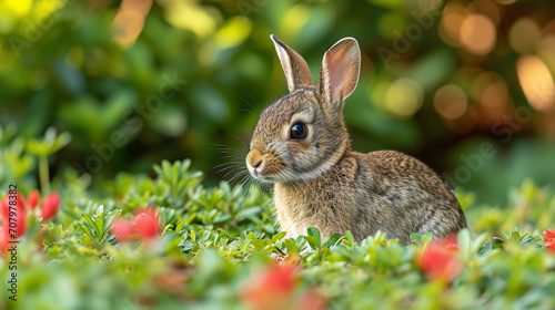 rabbit in the grass