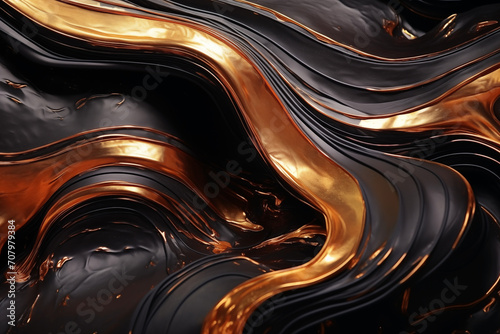 abstract metal material background , generative ai