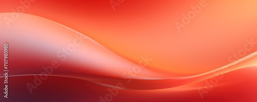 Vermilion gradient background with hologram effect