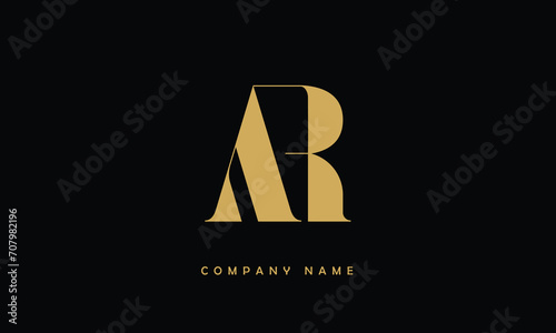 AR, RA, A, R Abstract Letters Logo Monogram photo