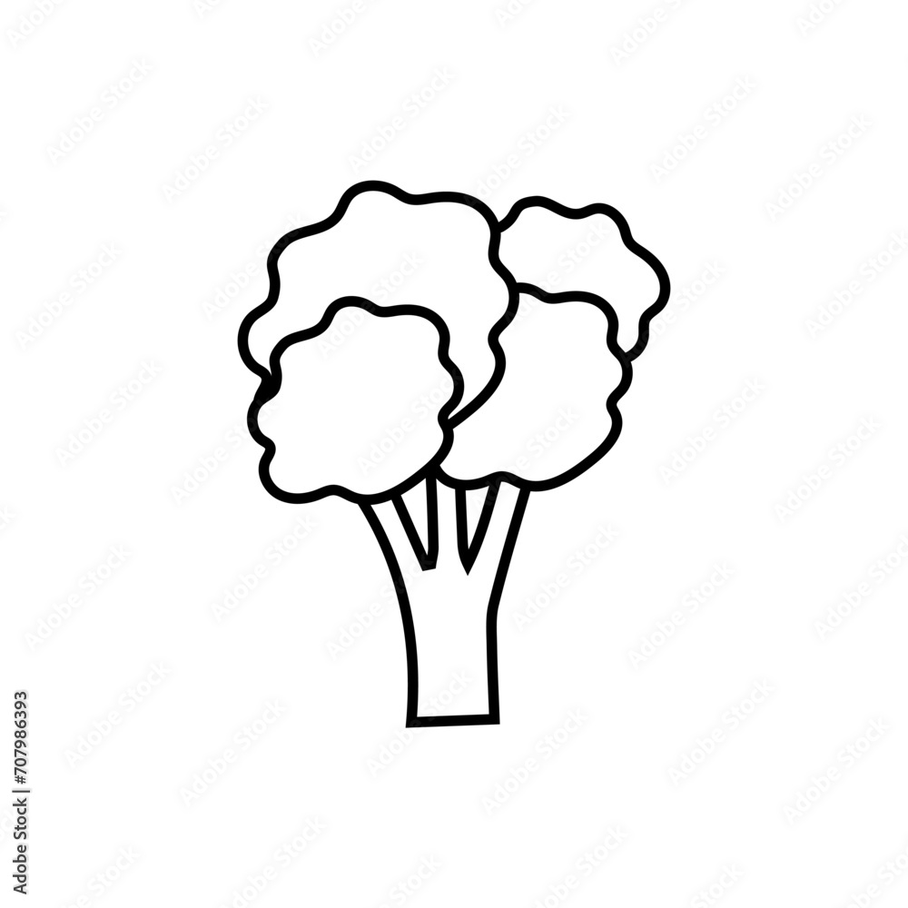 Broccoli icon vector, filled flat sign, solid pictogram isolated on white backround, logo illustration. Broccoli icon cartoon. Vegetable icon Broccoli icon vector, filled flat sign, solid pictogram isolated on white backround, logo illustration. Broccoli icon cartoon. Vegetable icon