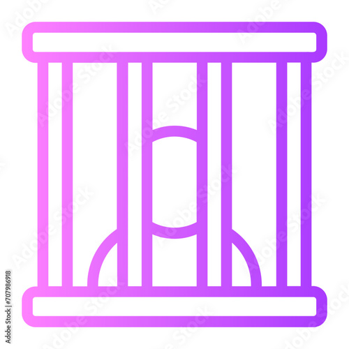 prisoner gradient icon