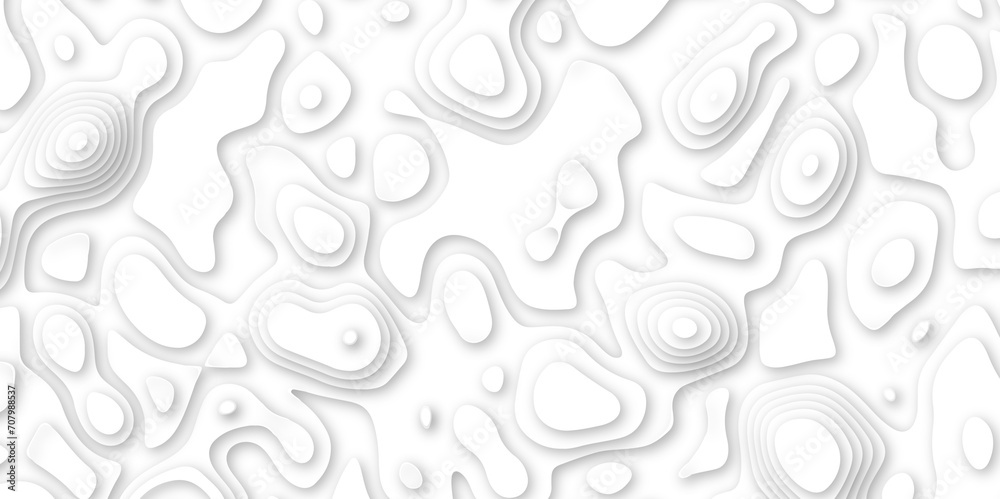 Abstract lines background. Topographic map. Geographic mountain relied on Contour maps. Vector illustration, Topo contour map on white background contour lines vector map seamless pattern. 