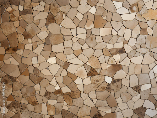 Brown Terrazzo tiles background