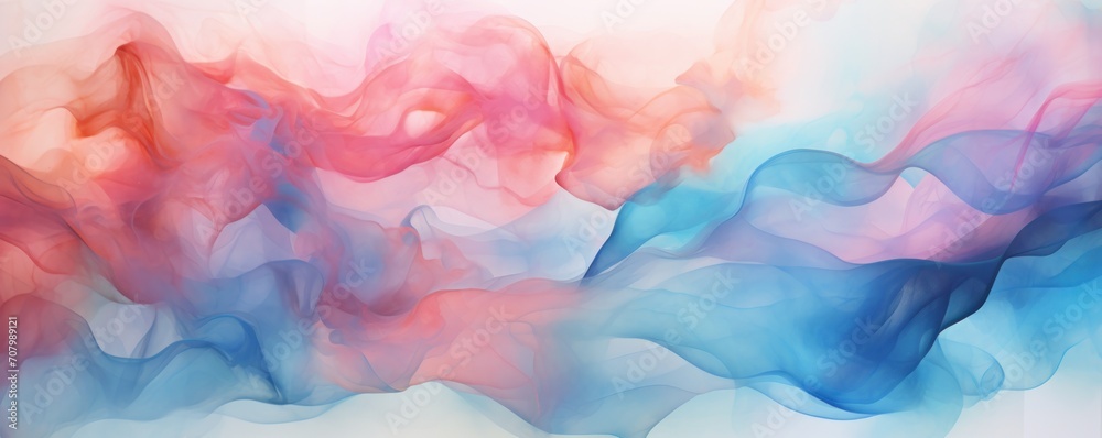 Zaffre abstract watercolor background