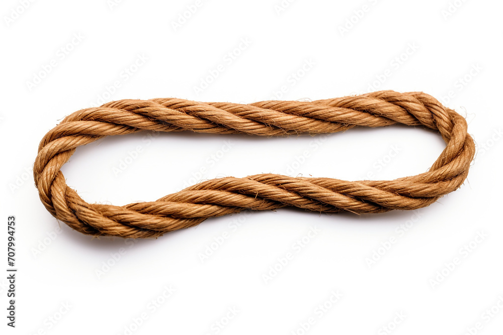 Hunting drag rope isolated on white background headlamp isolated on white background created with Generative Ai Hunting drag rope isolated on white background headlamp isolated on white background created with Generative Ai