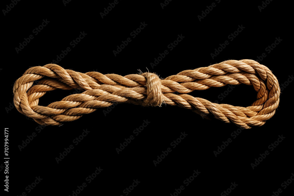 Hunting drag rope isolated on white background headlamp isolated on white background created with Generative Ai Hunting drag rope isolated on white background headlamp isolated on white background created with Generative Ai