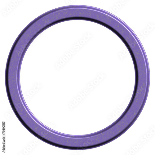 Circular picture frame
