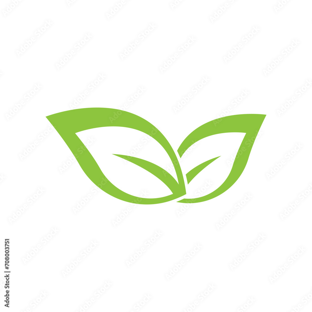 Tree leaf vector logo design, eco friendly concept Tree leaf vector logo design, eco friendly concept