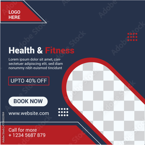 
Introducing our dynamic Gym and Fitness Social Media Template – the perfect blend of motivation and style to elevate your fitness journey! 

Unleash the power within with our cutting-edge des