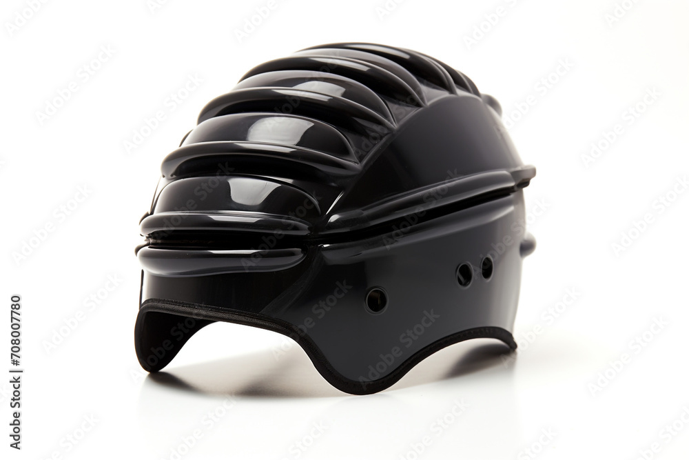 Rugby scrum cap isolated on white background created with Generative Ai Rugby scrum cap isolated on white background created with Generative Ai