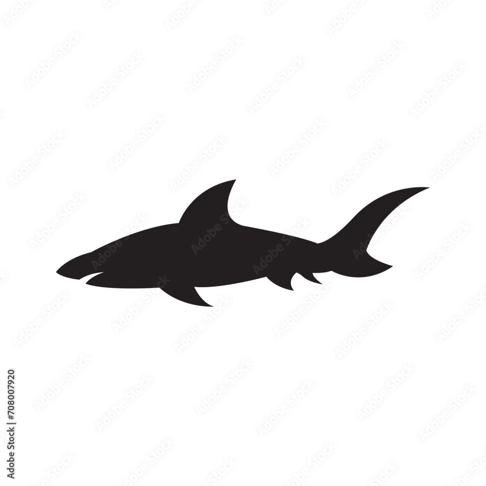 Shark logo icon,design vector illustration Shark logo icon,design vector illustration