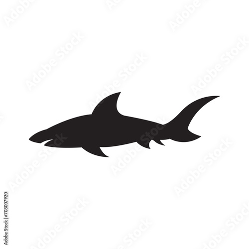 Shark logo icon design vector illustration
