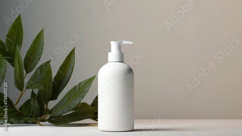 A mockup of cosmetic skin care packaging  photo