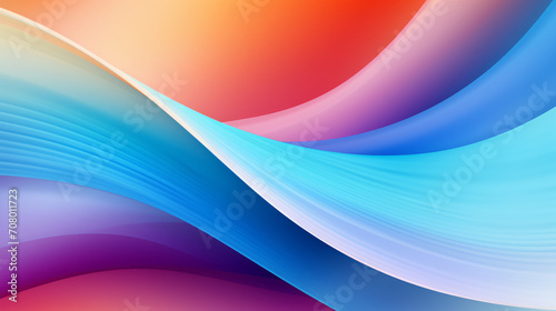Vector abstract background with vertical rainbow