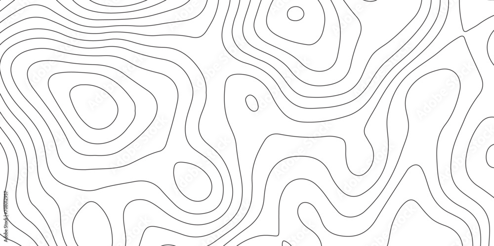 Fototapeta premium Topographic map background geographic line map .modern design with white background with topographic wavy pattern texture . vector illustration geographic contour map.