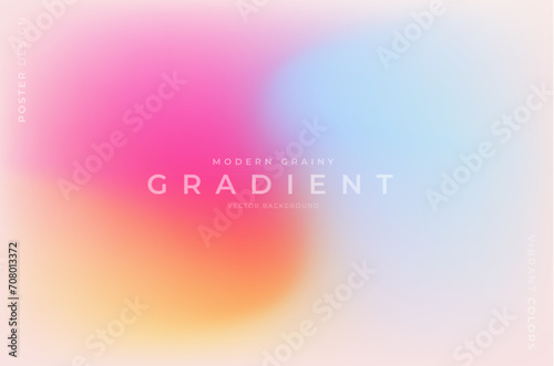 abstract colorful gradient and noise background