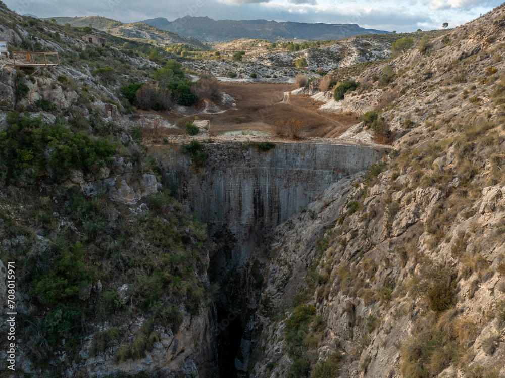 Pasarela de Madera en Relleu Alicante