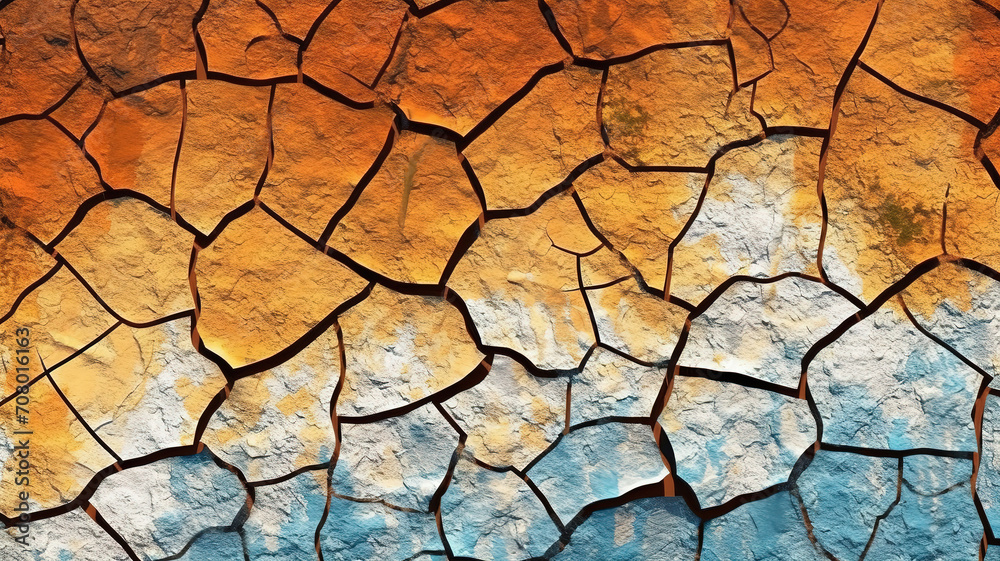 Tileable stained peeling paint craquelure crackle pattern transparent grunge overlay