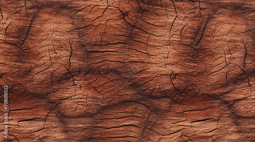 Seamless tree bark background texture closeup, Tileable panoramic natural wood oak
