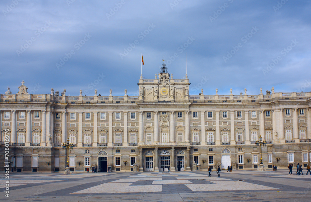  Royal Palace in Madrid, Spain