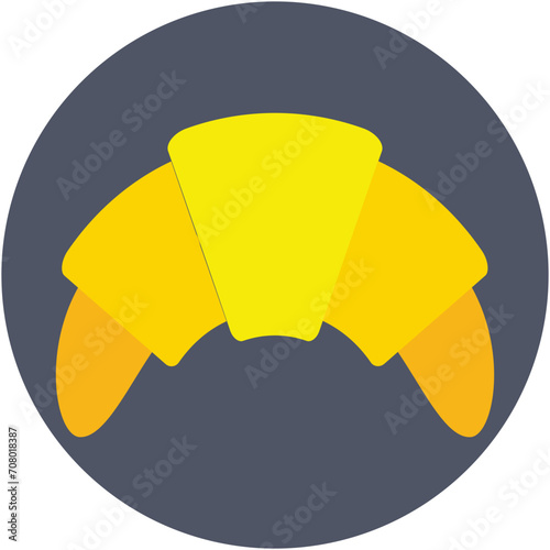 Croissant Vector Icon