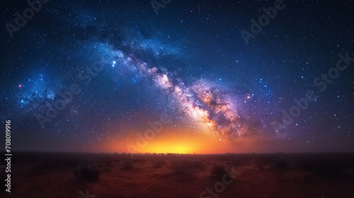 A captivating scene featuring the brilliant glow of the Southern Cross constellation, standing out against the vibrant hues of the Milky Way in the southern hemisphere.