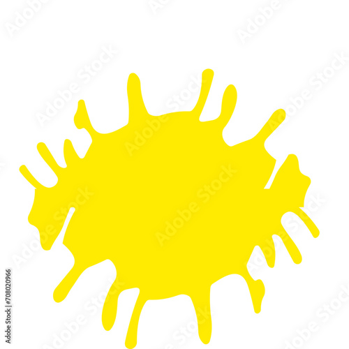 paint splatter vector element