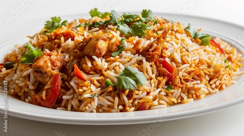 Set of Chicken Biryani Spicy Indian, UK And Chines Malabar