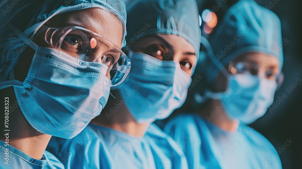 In the heart of the operating room, this team demonstrates their unwavering commitment to their craft. In the heart of the operating room, this team demonstrates their unwavering commitment to their craft.
