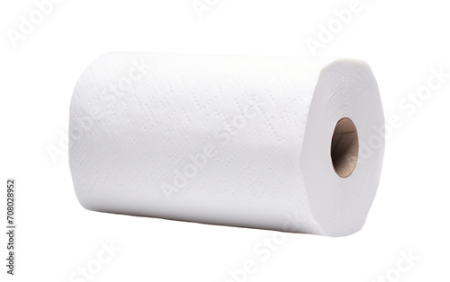 Isolated Bathroom Tissue Elegance Isolated on Transparent Background PNG.