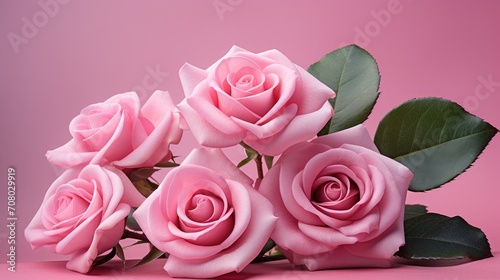 Background image of pink roses