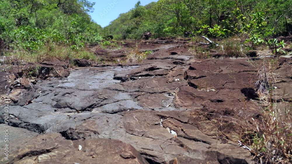Canyon formed by downcutting water on the Brazilian Cerrado Canyon formed by downcutting water on the Brazilian Cerrado