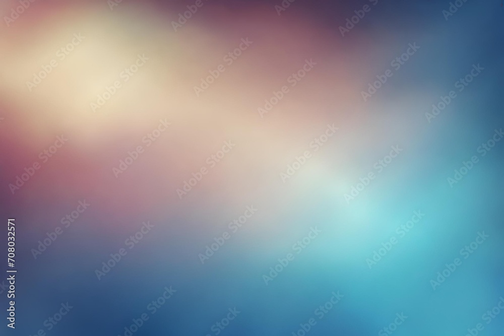 Abstract gradient smooth blurred Bokeh Blue background image