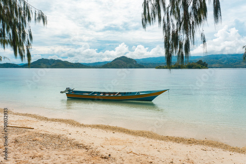 Beautiful Latuina Island in West Seram, Maluku photo