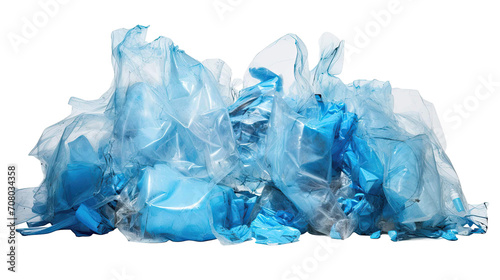  garbage bag isolated on white