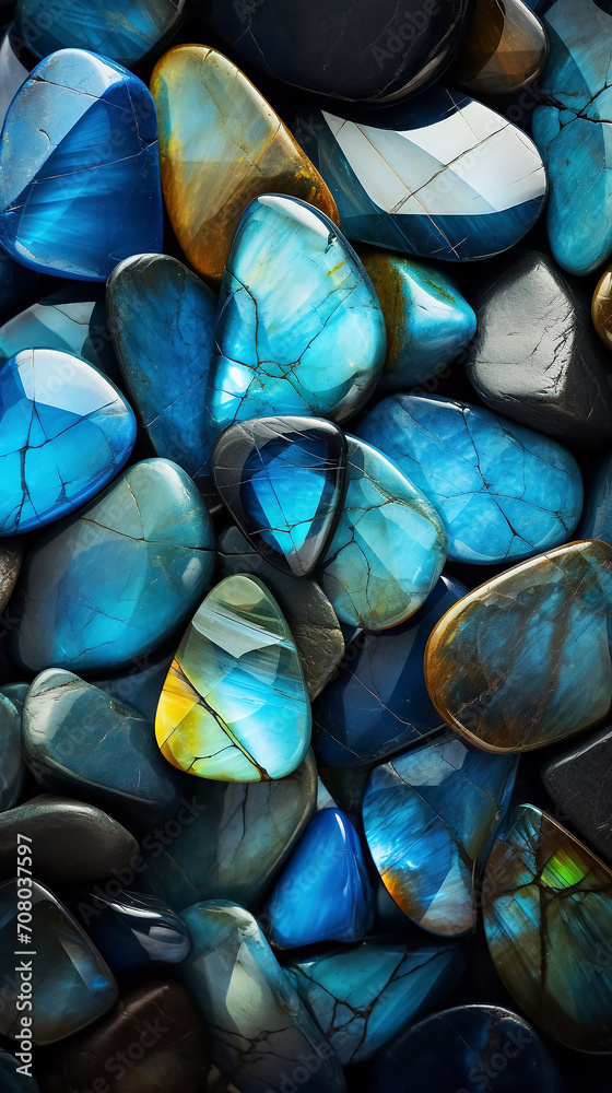Background from labradorite stones. Background from labradorite stones.