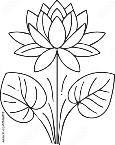 
flower arrangement line art collection, Advanced Flower Coloring Page, Beautiful waterlily flowers wall art, waterlily Coloring Pages, artistic decorative floral sketche, pretty flower coloring pages