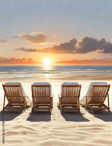 chairs on the beach