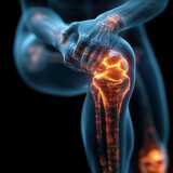 Knee pain , anotmy of joint pain view