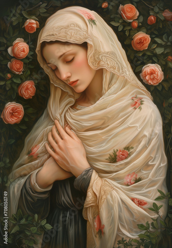 Mother Mary, a timeless symbol of compassion and grace. 