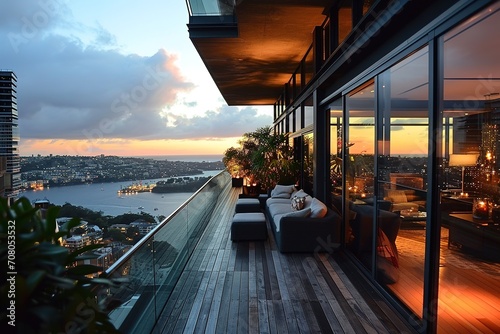 Sydney Luxury Penthouse balcony photo