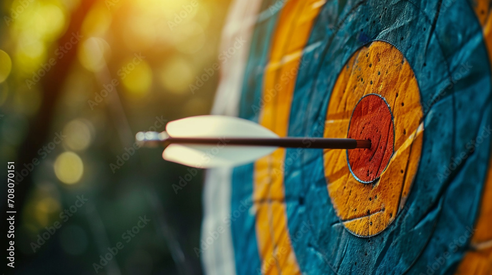 Target and arrow for crossbow, and outdoor sports shooting. Target and arrow for crossbow, and outdoor sports shooting.