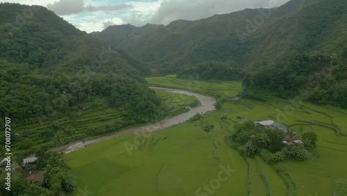 Terrazas de arroz de Ducligan, Filipinas photo