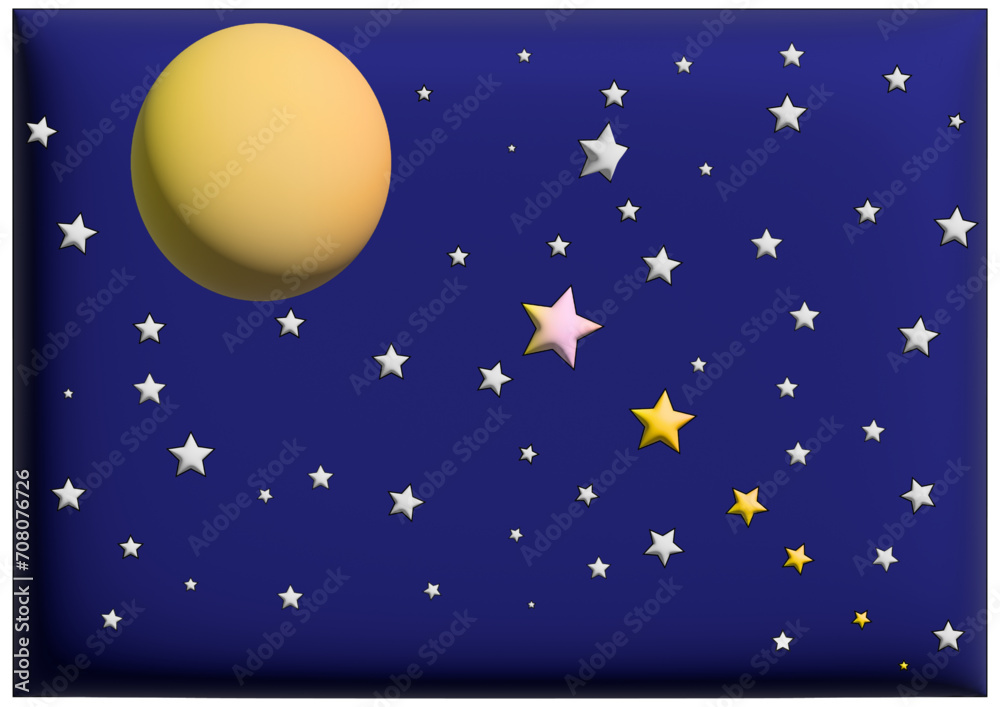 Fototapeta premium NIGHT AND STARS