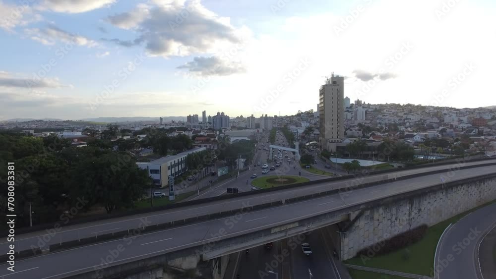 traffic in the city, city, traffic, viaduct, bridge, cars, streets, Pouso Alegre traffic in the city, city, traffic, viaduct, bridge, cars, streets, Pouso Alegre