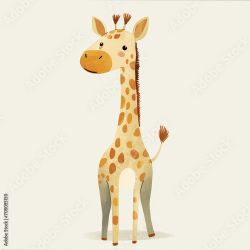 A cute Giraffe clipart