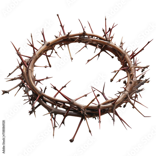 Crown of thorns symbol of Easter